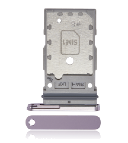 Samsung Galaxy S23 Ultra Dual Sim Tray - Lavender OEM-Equivalent