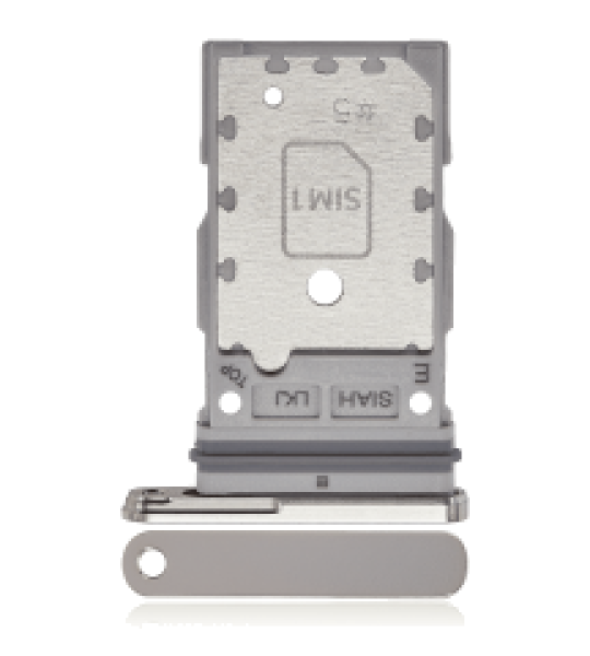 Samsung Galaxy S23 Ultra Dual Sim Tray - Cream OEM-Equivalent
