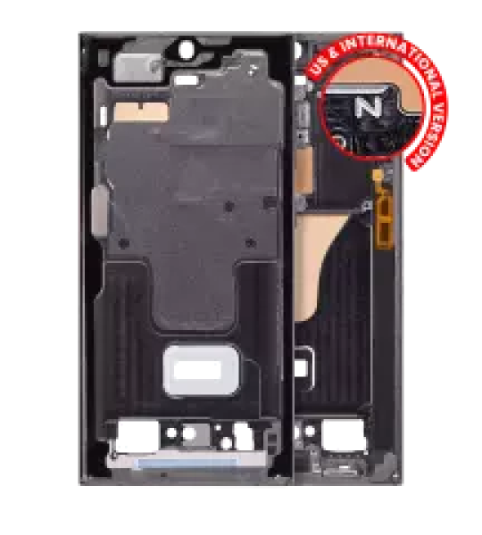Samsung Galaxy S23 Ultra Mid-Frame Housing - Green OEM-Equivalent