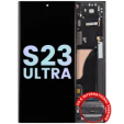 Samsung Galaxy S23 Ultra Display + Frame - Graphite SVP