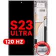 Samsung Galaxy S23 Ultra Display + Frame - Sky Blue Soft Oled (120Hz) AM Pro