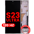 Samsung Galaxy S23 Ultra Display + Frame - Lavender Soft Oled (120Hz) AM Pro