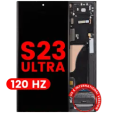 Samsung Galaxy S23 Ultra Display + Frame - Graphite Soft Oled (120Hz) AM Pro
