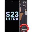 Samsung Galaxy S23 Ultra Display + Frame - Phanthom Black SVP
