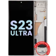 Samsung Galaxy S23 Ultra Display + Frame - Cream SVP