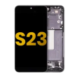 Samsung Galaxy S23 Display + Frame - Phantom Black Refurbished