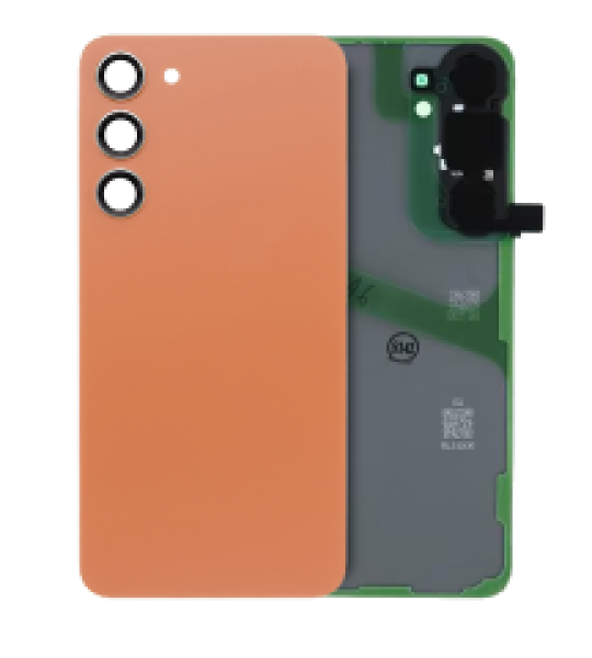 Samsung Galaxy S24 Plus Back Cover + Camera Lens - Sandstone Orange SVP