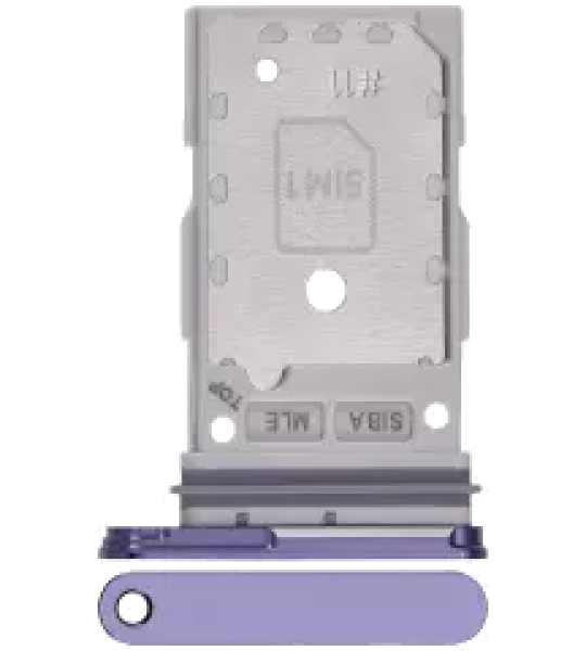 Samsung Galaxy S24 / S24 Plus Dual Sim Tray - Cobalt Vilolet OEM-Equivalent
