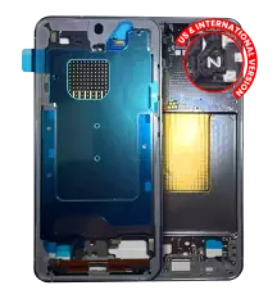 Samsung Galaxy S24 Plus Mid-Frame Housing - Sapphire Blue OEM-Equivalent