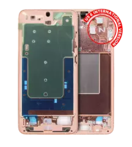 Samsung Galaxy S24 Plus Mid-Frame Housing - Sandstone Orange OEM-Equivalent