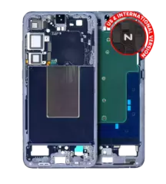 Samsung Galaxy S24 Plus Mid-Frame Housing - Cobalt Violet OEM-Equivalent