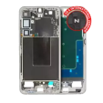Samsung Galaxy S24 Plus Mid-Frame Housing - Amber Yellow OEM-Equivalent