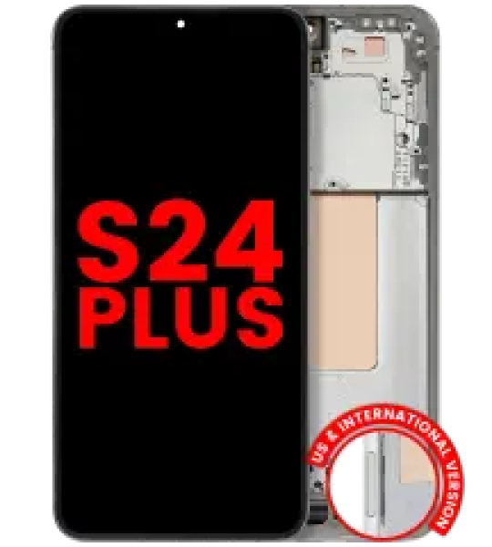 Samsung Galaxy S24 Plus Display + Frame - Jade Green Soft Oled