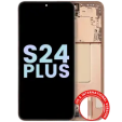 Samsung Galaxy S24 Plus Display + Frame - Sandstone Orange SVP