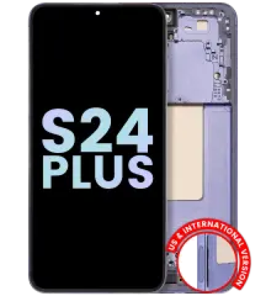 Samsung Galaxy S24 Plus Display + Frame - Cobalt Violet SVP