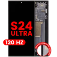 Samsung Galaxy S24 Ultra Display + Frame (120Hz) - Titanium Black Soft Oled