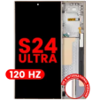 Samsung Galaxy S24 Ultra Display + Frame (120Hz) - Titanium Yellow Soft Oled