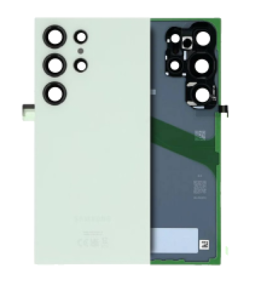 Samsung Galaxy S24 Ultra Back Cover + Camera Lens - Tittanium Green SVP