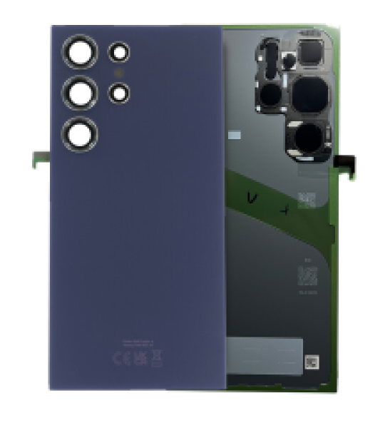 Samsung Galaxy S24 Ultra Back Cover with Lens - Titanium Violet SVP