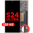 Samsung Galaxy S24 Ultra Display + Frame (120Hz) - Titanium Gray Soft Oled