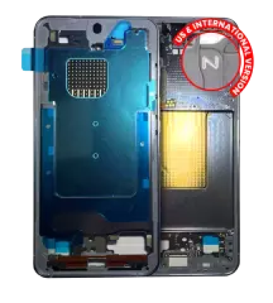 Samsung Galaxy S24 Mid-Frame Housing - Sapphire Blue OEM-Equivalent