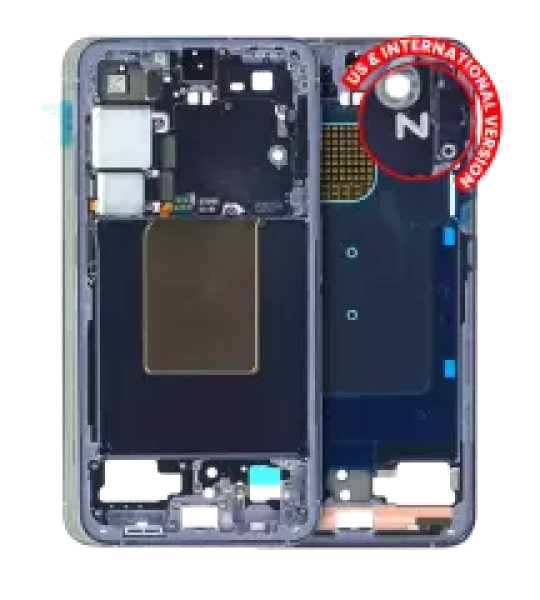 Samsung Galaxy S24 Mid-Frame Housing - Cobalt Violet OEM-Equivalent