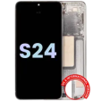 Samsung Galaxy S24 Display + Frame - Amber Yellow SVP