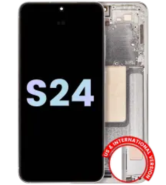 Samsung Galaxy S24 Display + Frame - Amber Yellow SVP