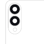Samsung Galaxy S25 Edge Back Camera Lens (2 Piece Set) with Adhesive OEM-Equivalent