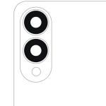 Samsung Galaxy S25 Edge Back Camera Lens (2 Piece Set) with Adhesive OEM-Equivalent