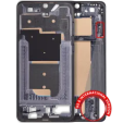 Samsung Galaxy S25 Edge Mid-Frame Housing - Titanium Jetblack OEM-Equivalent