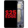 Samsung Galaxy S25 Edge Display + Frame - Titanium Jetblack Soft Oled