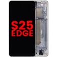 Samsung Galaxy S25 Edge Display + Frame - Titanium Silver Soft Oled
