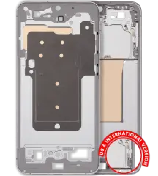 Samsung Galaxy S25 FE Mid-Frame Housing - Icyblue / White OEM-Equivalent