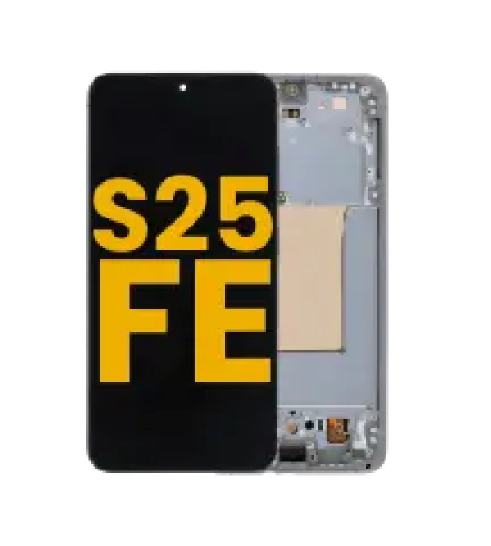 Samsung Galaxy S25 FE Display + Frame - Jetblack Refurbished