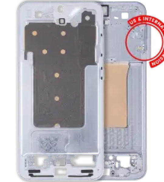 Samsung Galaxy S25 Plus Mid-Frame Housing - Icy Blue OEM-Equivalent