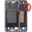 Samsung Galaxy S25 Plus Mid-Frame Housing - Blue Black OEM-Equivalent