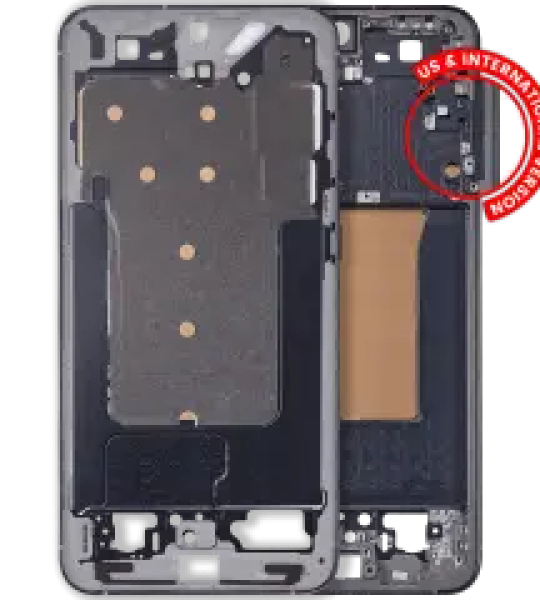 Samsung Galaxy S25 Plus Mid-Frame Housing - Blue Black OEM-Equivalent