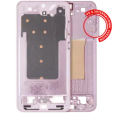Samsung Galaxy S25 Plus Mid-Frame Housing - Pink Gold OEM-Equivalent