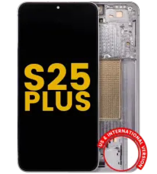 Samsung Galaxy S25 Plus Display + Frame - Silver Shadow Refurbished
