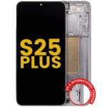 Samsung Galaxy S25 Plus Display + Frame - Silver Shadow Refurbished