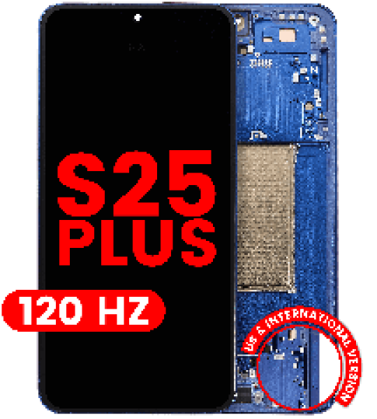 Samsung Galaxy S25 Plus Display + Frame (120Hz) - Navy Soft Oled AM Pro