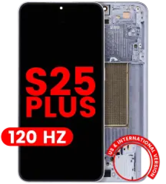 Samsung Galaxy S25 Plus Display + Frame (120Hz) - Icy Blue AM Plus
