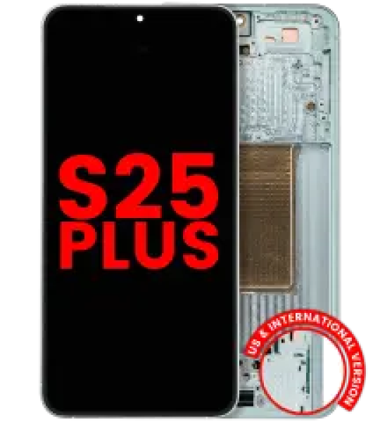 Samsung Galaxy S25 Plus Display + Frame - Mint Soft Oled