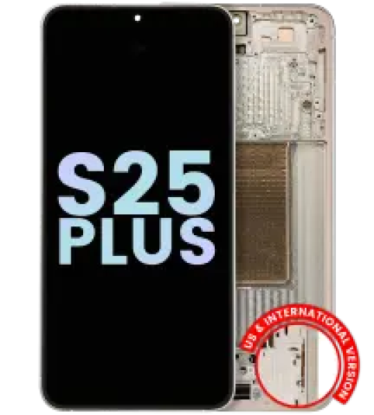 Samsung Galaxy S25 Plus Display + Frame - Pink Gold SVP
