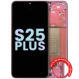 Samsung Galaxy S25 Plus Display + Frame - Coral Red SVP
