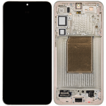 Samsung Galaxy S25 Plus Display + Frame - Pink Gold Refurbished
