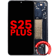 Samsung Galaxy S25 Plus Display + Frame - Blue Black Soft Oled