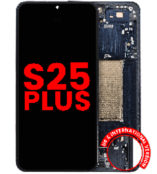 Samsung Galaxy S25 Plus Display + Frame - Blue Black Soft Oled