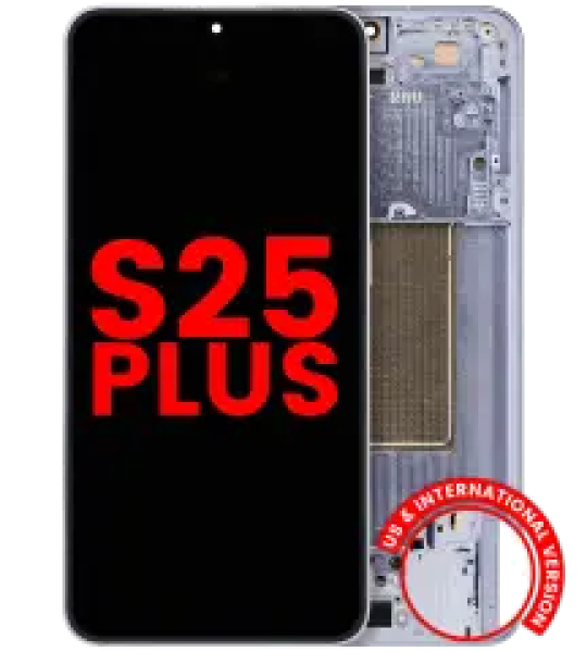 Samsung Galaxy S25 Plus Display + Frame - Icy Blue Soft Oled